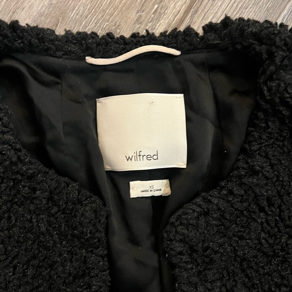 Wilfred fuzzy teddy coat XSmall - Picture 9 of 9